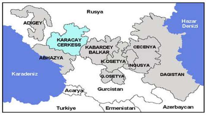 Kafkaslarda bir Türk Cumhuriyeti. Karaçay-Çerkesya.